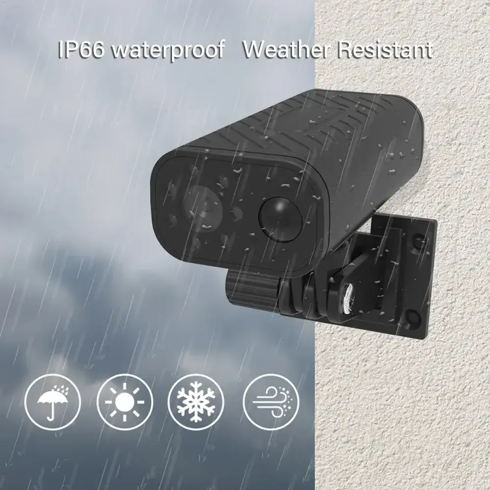 Outdoor Mini Wireless WiFi CCTV Camera with PIR Motion Detect