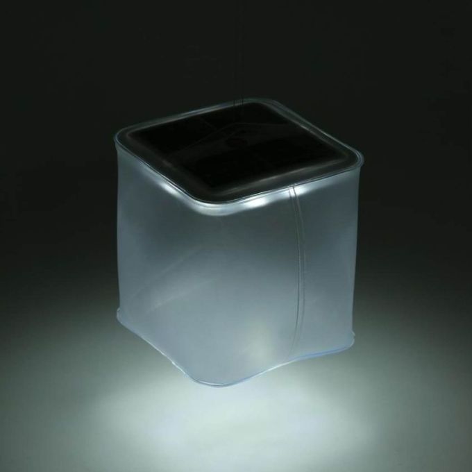 Square Solar Inflatable Lanterns for Camping Emergency Light