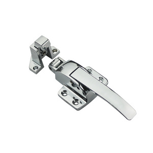 SK1-076 Industrial Lock Cylinders Spring Loaded Handle Latch Lock for Cabinets Freezer Zinc Alloy Material