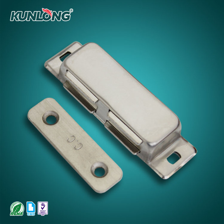 SK5-021-A Steel/ Stainless Steel/ Zinc Door Latches Catch Galvanized Plated Finish Built-In Buffer Spring Tool Type Bag Box