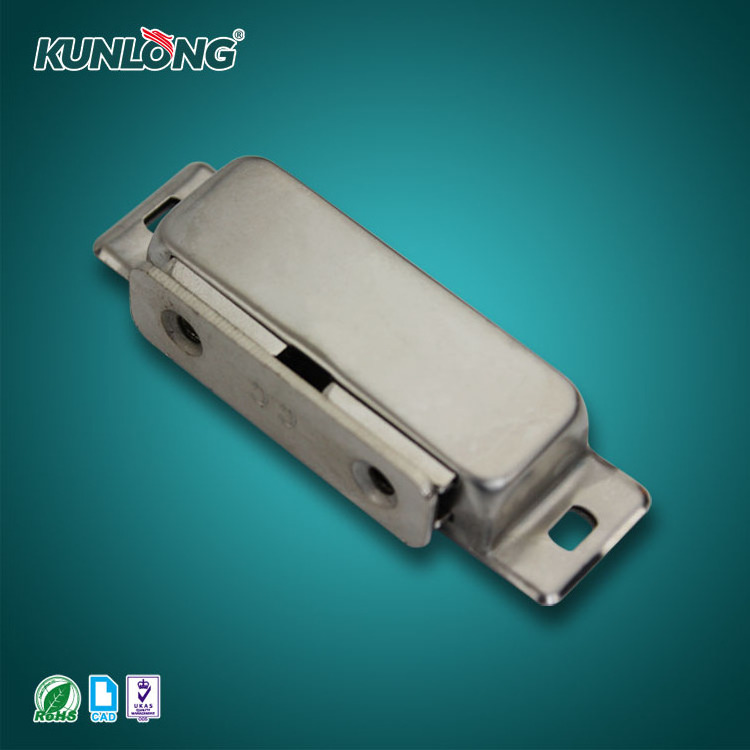 SK5-021-A Steel/ Stainless Steel/ Zinc Door Latches Catch Galvanized Plated Finish Built-In Buffer Spring Tool Type Bag Box