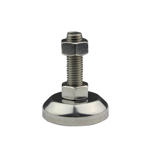 DS-50 Factory Adjustable Threaded Stem Leg Leveler Leveling Feet M8 M10 M12 Stainless Steel Hardware