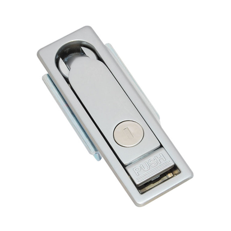 Zinc Alloy Electronic Panel Door Lock Key Server Cabinet Door Lock swing handle lock