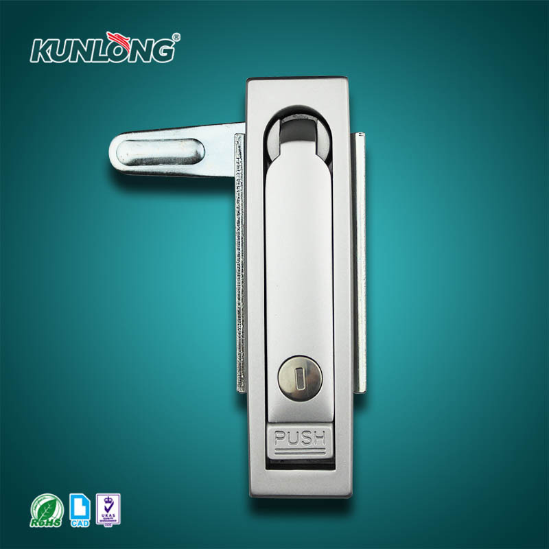 SK1-094 Steel/Stainless Steel/Zinc Alloy Electrical Door Panel Cabinet Locks with Push Button