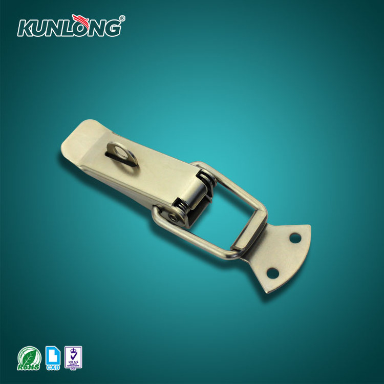 SK3-007 Hardware Hot Sale Stainless Steel Hasp Draw Latch with Padlock for Door Locking