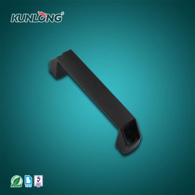 SK4-010-132A Aluminum and Plastic Pull Bar Handle for Office Building Cabinet Door