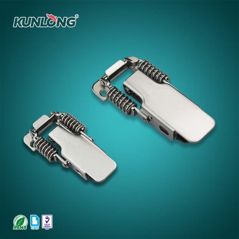 SK3-013A Factory top sale High Quality spring loaded Steel Zinc Plated Door draw Latch