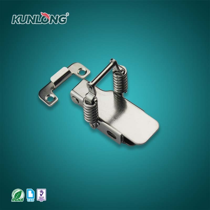 SK3-013A Factory top sale High Quality spring loaded Steel Zinc Plated Door draw Latch