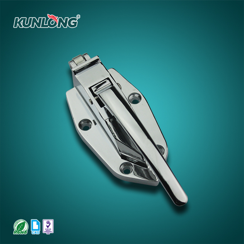 SK1-1040 Cold Storage Room Handle Accessories Stainless Steel and Zinc Alloy Refrigerator Handle Latch Lock