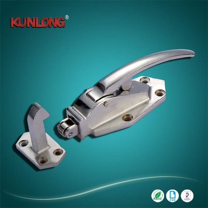 SK1-1040 Cold Storage Room Handle Accessories Stainless Steel and Zinc Alloy Refrigerator Handle Latch Lock