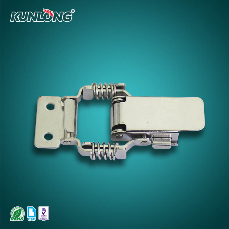 SK3-042 Factory Hot Sale Top Clamp Hasp Lock Stainless Steel Draw Latch for Secure Cylinder Storage