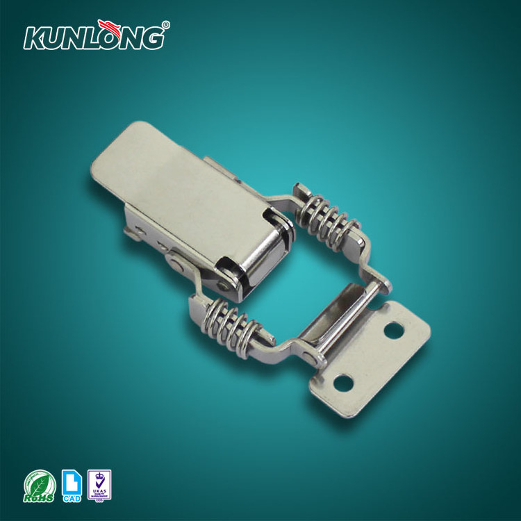 SK3-042 Factory Hot Sale Top Clamp Hasp Lock Stainless Steel Draw Latch for Secure Cylinder Storage