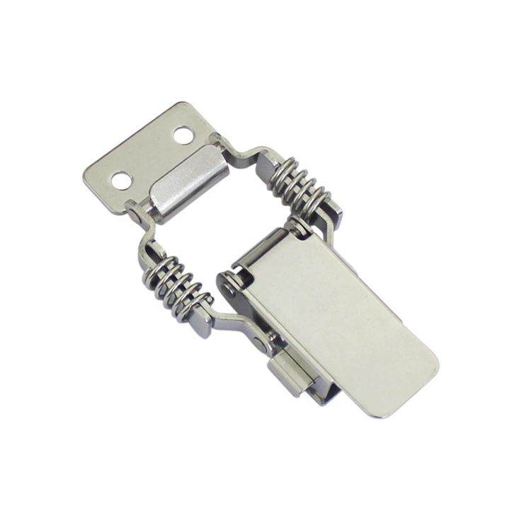 SK3-042 Factory Hot Sale Top Clamp Hasp Lock Stainless Steel Draw Latch for Secure Cylinder Storage