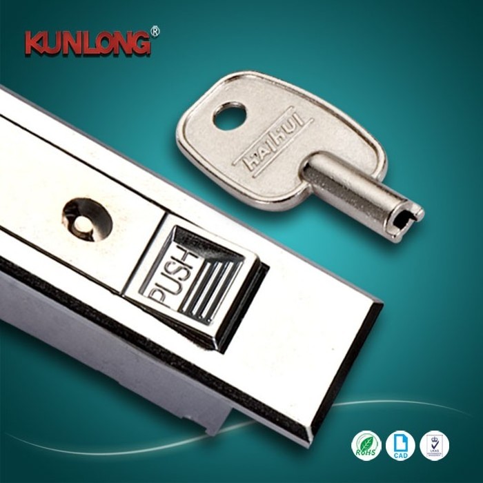 SK1-066 Zinc Alloy Electrical Panel Latch Industrial Cabinet Handle Lock for Door Application