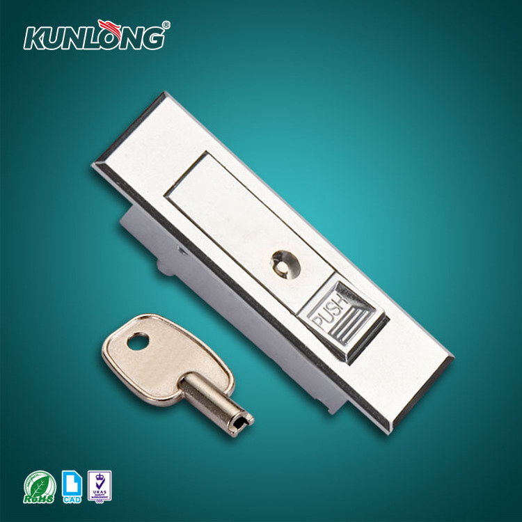 SK1-067 Electric Sliding Door Lock Closet Key Lock Made of Durable Zinc Alloy