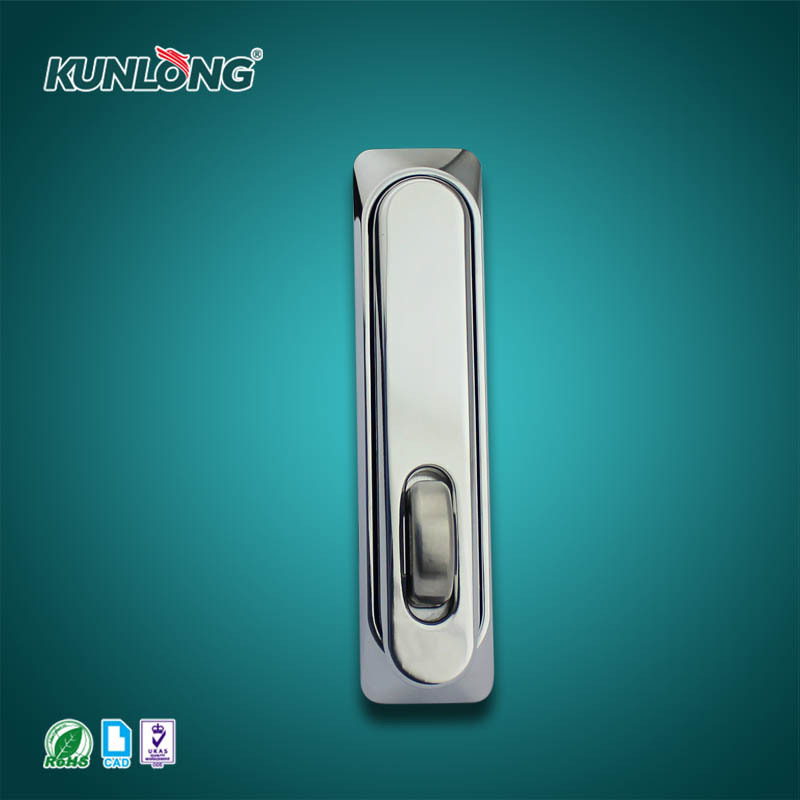 SK1-0738 Electric Box Slide Bolt Latch Panel Lock Zinc Alloy Cabinet Security Lock