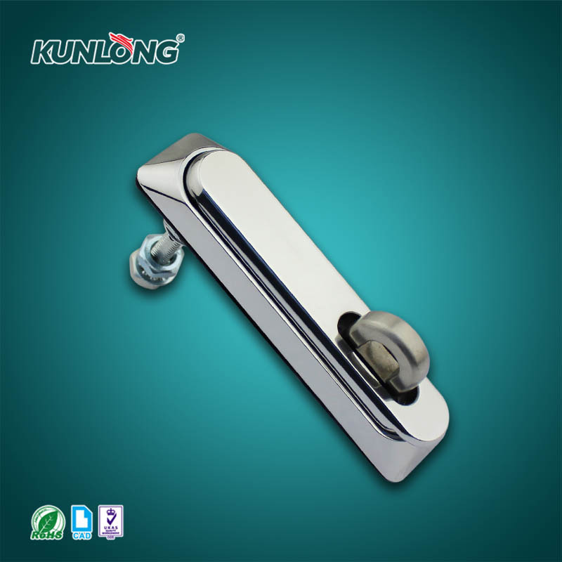 SK1-0738 Electric Box Slide Bolt Latch Panel Lock Zinc Alloy Cabinet Security Lock