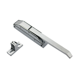 SK1-3-0680 Adjustable Steel/Stainless Steel Door Handle Lock with Spring Loaded Handle Latch