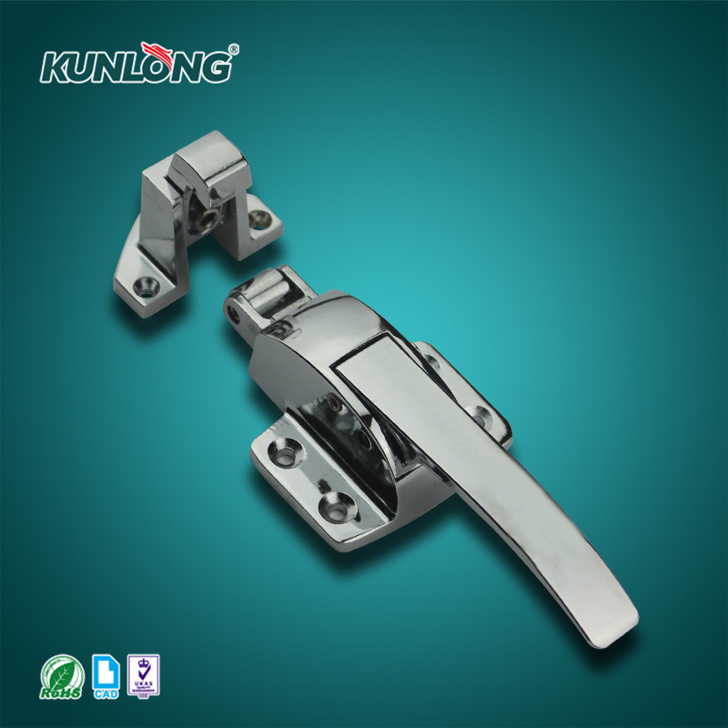 Refrigerator cold room door Hinge SK1-076 KUNLONG Industrial Freezer Door Handle Latch