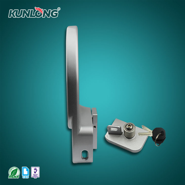 Kunlong Furniture Hardware Stainless Steel Latch Hotel Freezer Door Accessories