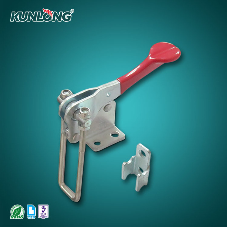 SK3-021T-3 Heavy Duty Adjustable Metal Iron Clamp Latch Perpendicular Toggle Hasp for Industrial Use