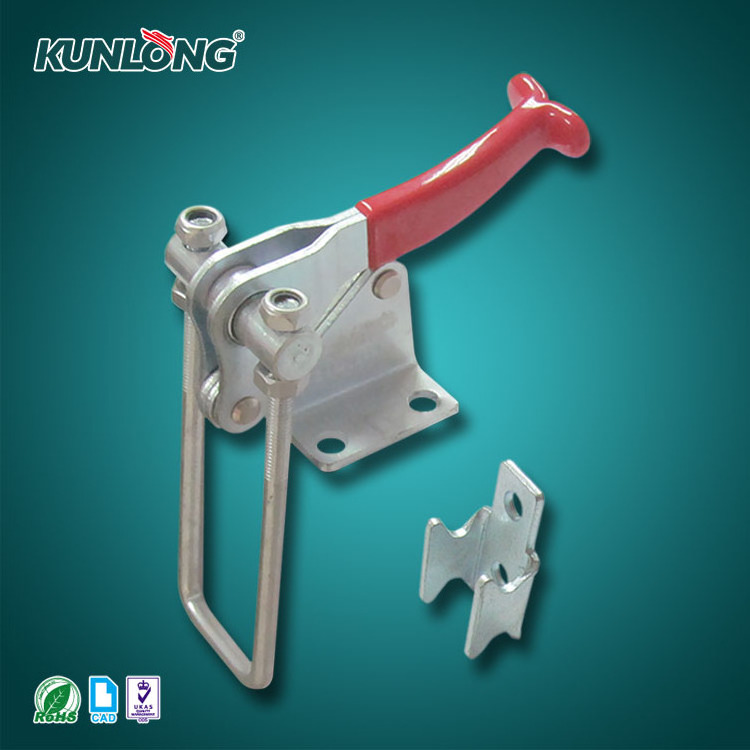 SK3-021T-3 Heavy Duty Adjustable Metal Iron Clamp Latch Perpendicular Toggle Hasp for Industrial Use