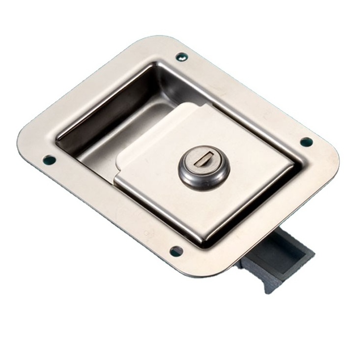 SK1-50030 Industrial Door Lock Zinc Alloy Metal Enclosure with Paddle Latch Slam Feature