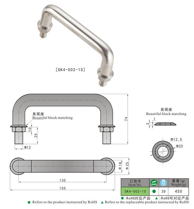 Hardware Modern Cabinet Handle Stainless Steel Kitchen Cabinet Handles Bar T Handle Stainless Steel