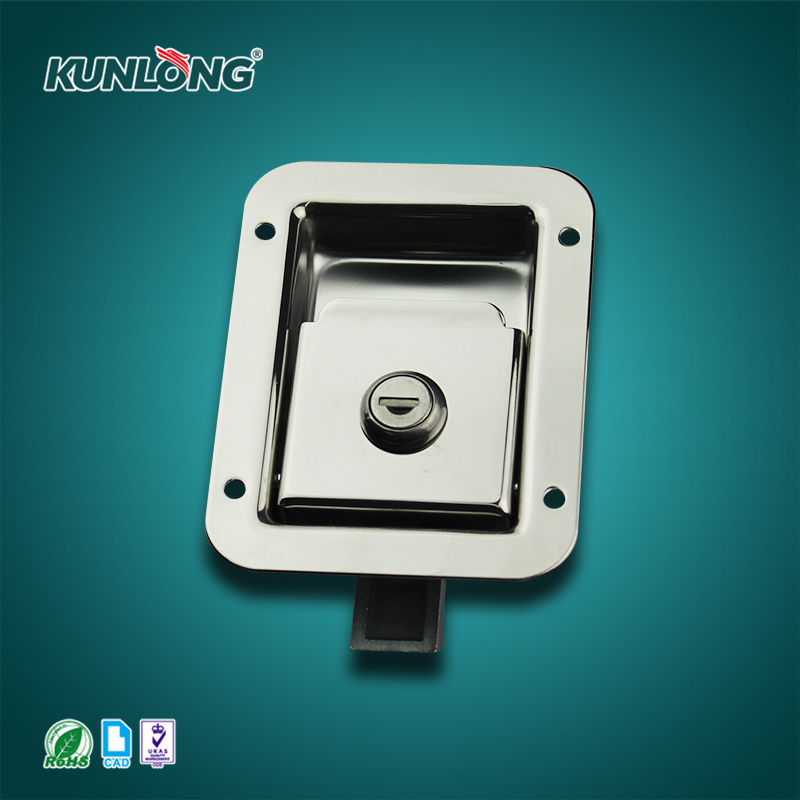 SK1-50030 Industrial Door Lock Zinc Alloy Metal Enclosure with Paddle Latch Slam Feature