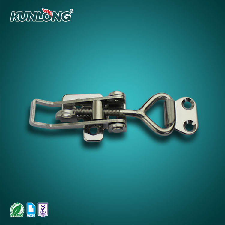 KUNLONG SK3-016-1S stainless steel/SPCC adjustable compression draw latch padlock toggle clip hasp