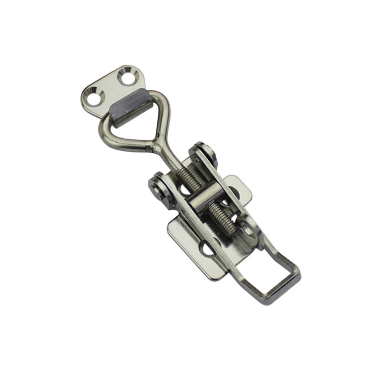 Stainless steel over center adjustable toggle  clamp latch