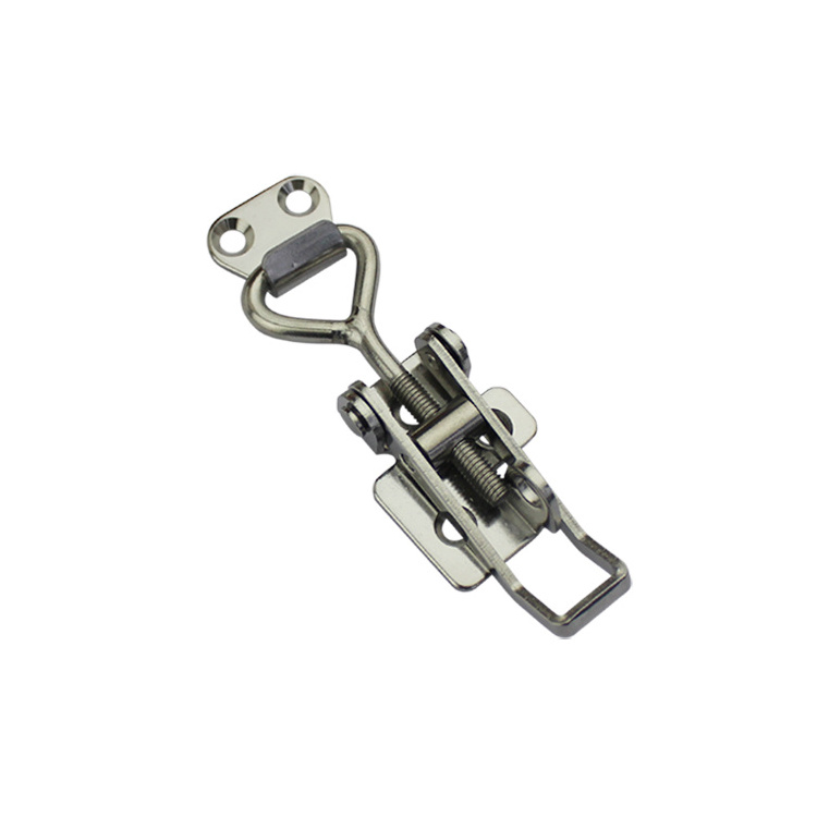 KUNLONG SK3-016-1S stainless steel/SPCC adjustable compression draw latch padlock toggle clip hasp