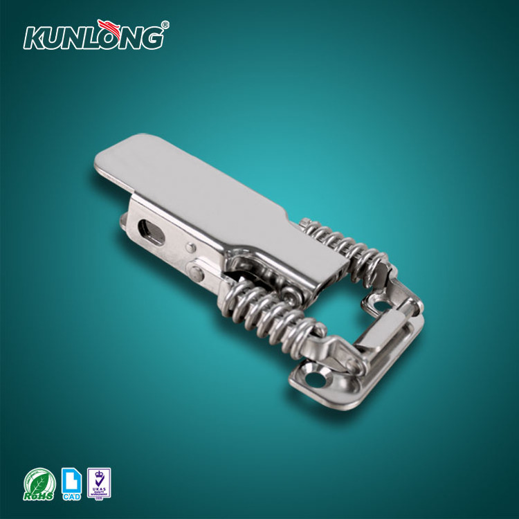 SK3-013A Factory top sale High Quality spring loaded Steel Zinc Plated Door draw Latch