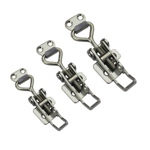 Stainless steel over center adjustable toggle  clamp latch