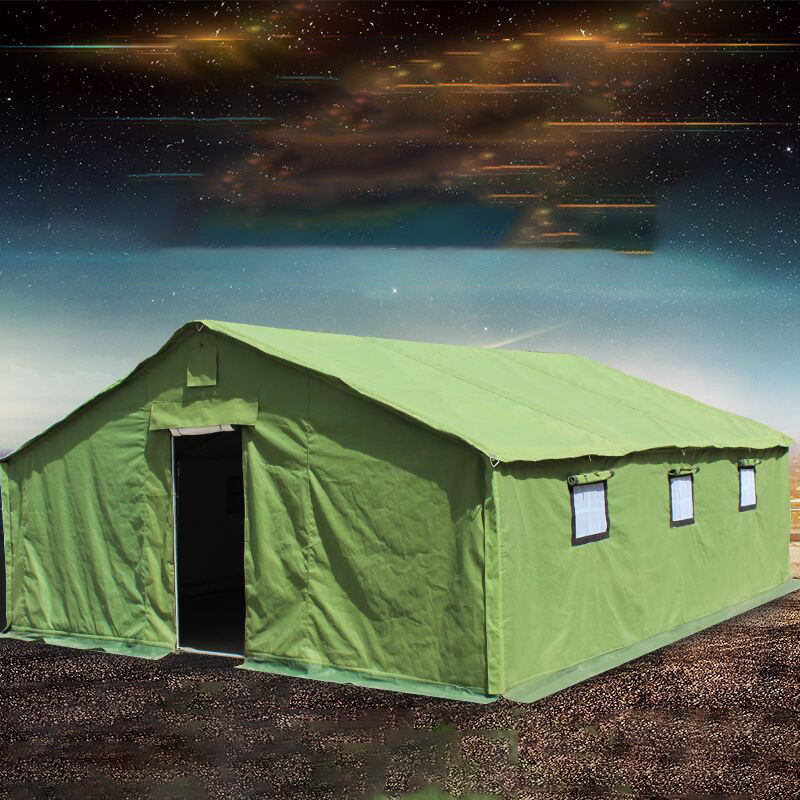 4 Seasons Cottage Construction Waterproof Warm Heat Preservation Disaster Relief Tent