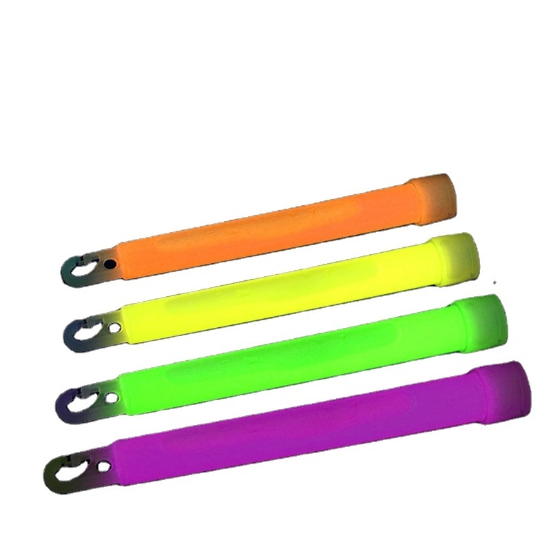 6 Inches Chemical Glow  Emergency  With Hook Party Fluorescent Luminous  Light Stick