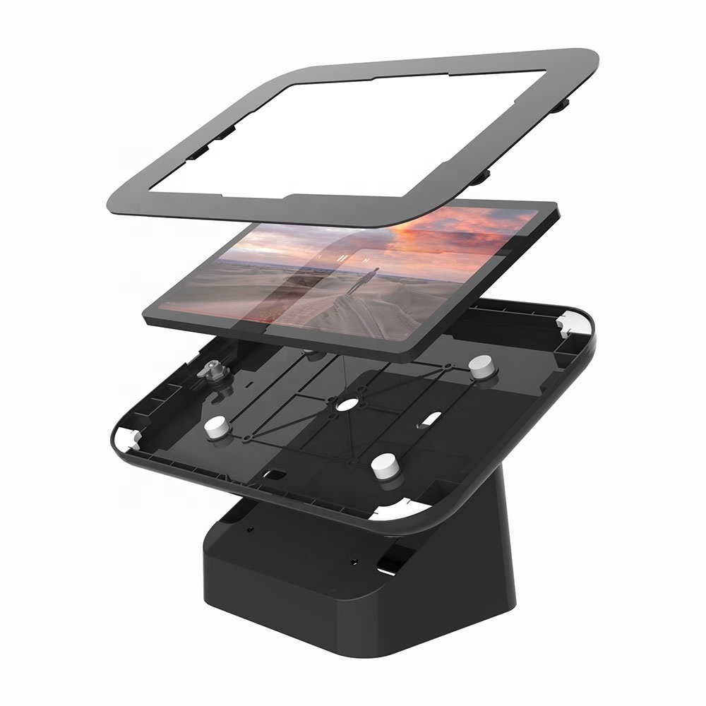 POS Tablet PC Counter Stand For iPad Samsung Lenovo Tablet Wall Mount Holder Desk Tablet Display Kiosk Stand Restaurant Coffee