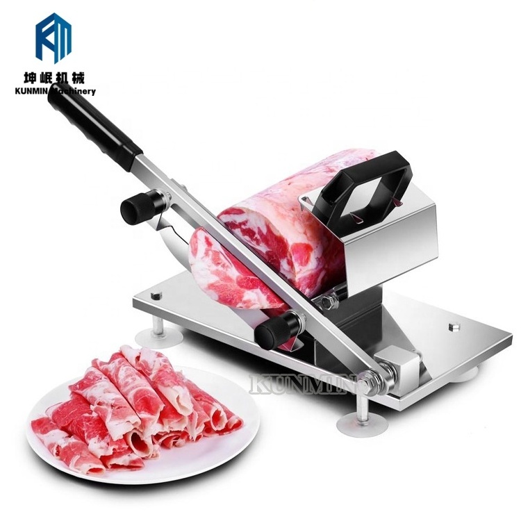 High Quality Food Hygiene Standards Manual Frozen Meat Slicer