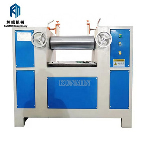 Saving The Energy And High Efficiency Two Roll Mill Rubber Kneader Mixing Roller Grinding Machine