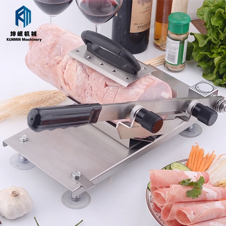 High Quality Food Hygiene Standards Manual Frozen Meat Slicer