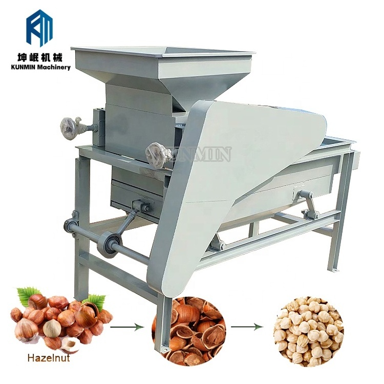 Economical And Practical Separating Almond Pecan Nut Shell Remover Cracker Machine