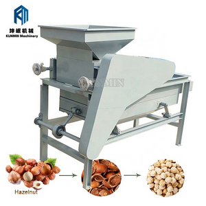 Hazelnut Peeling Apricot Kernel Pecan Cracking Processing Machine