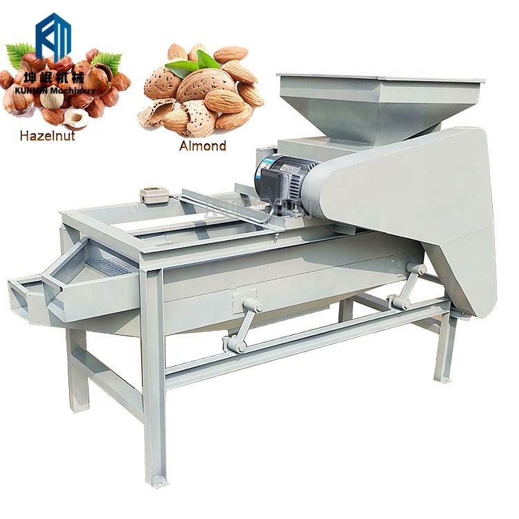 Economical And Practical Separating Almond Pecan Nut Shell Remover Cracker Machine