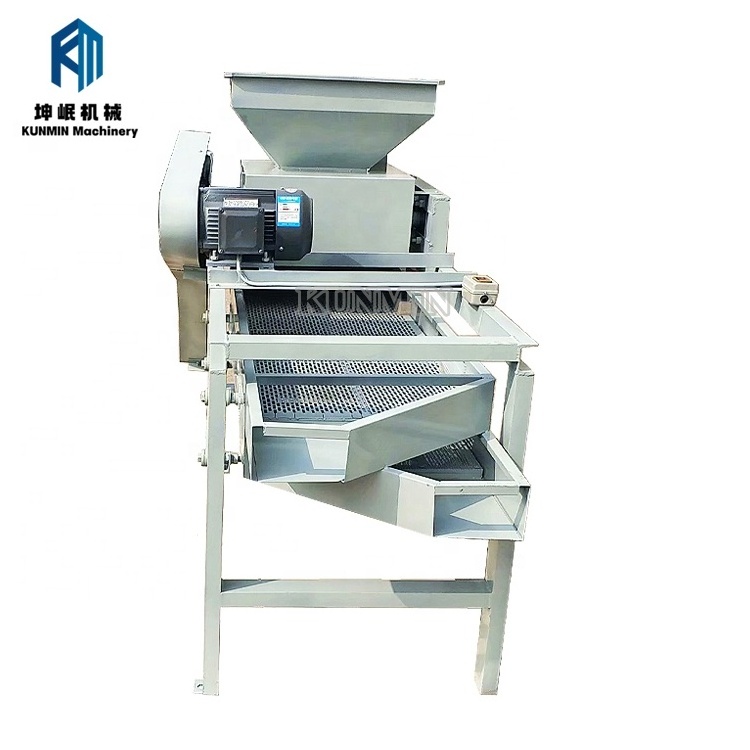 Hazelnut Peeling Apricot Kernel Pecan Cracking Processing Machine