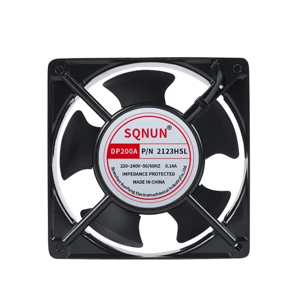 120x120x38mm 12038 Sleeve/Ball Bearing 220V AC Cooling Fan 120V 230V 120mm 3000RPM Industrial AC Axial Flow Fans