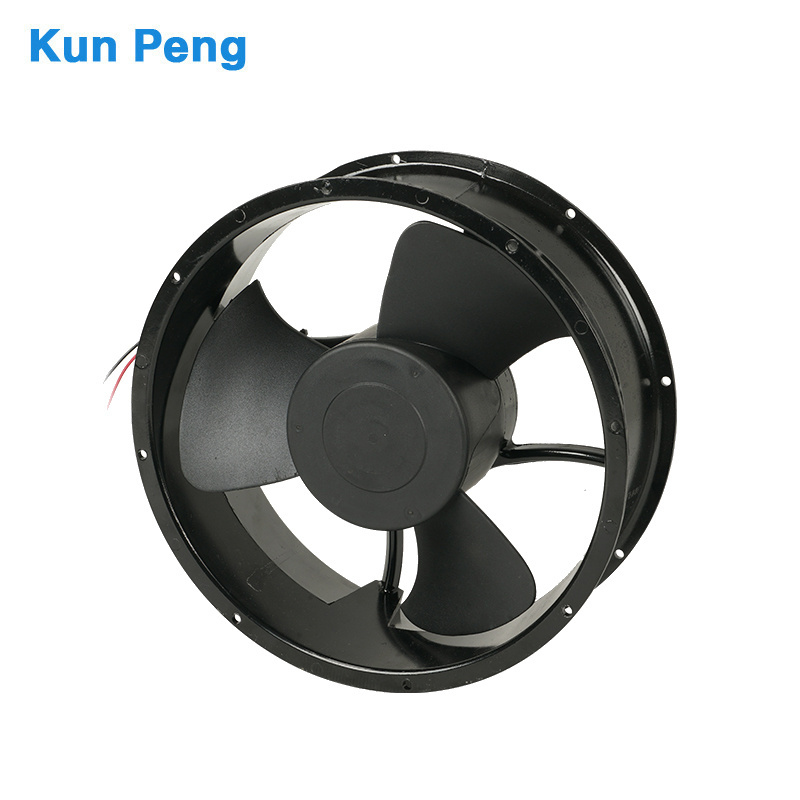 Large exhaust fan 25489 10inch high cfm round motor 48v dc brushless 50/60HZ axial flow air cooling fan