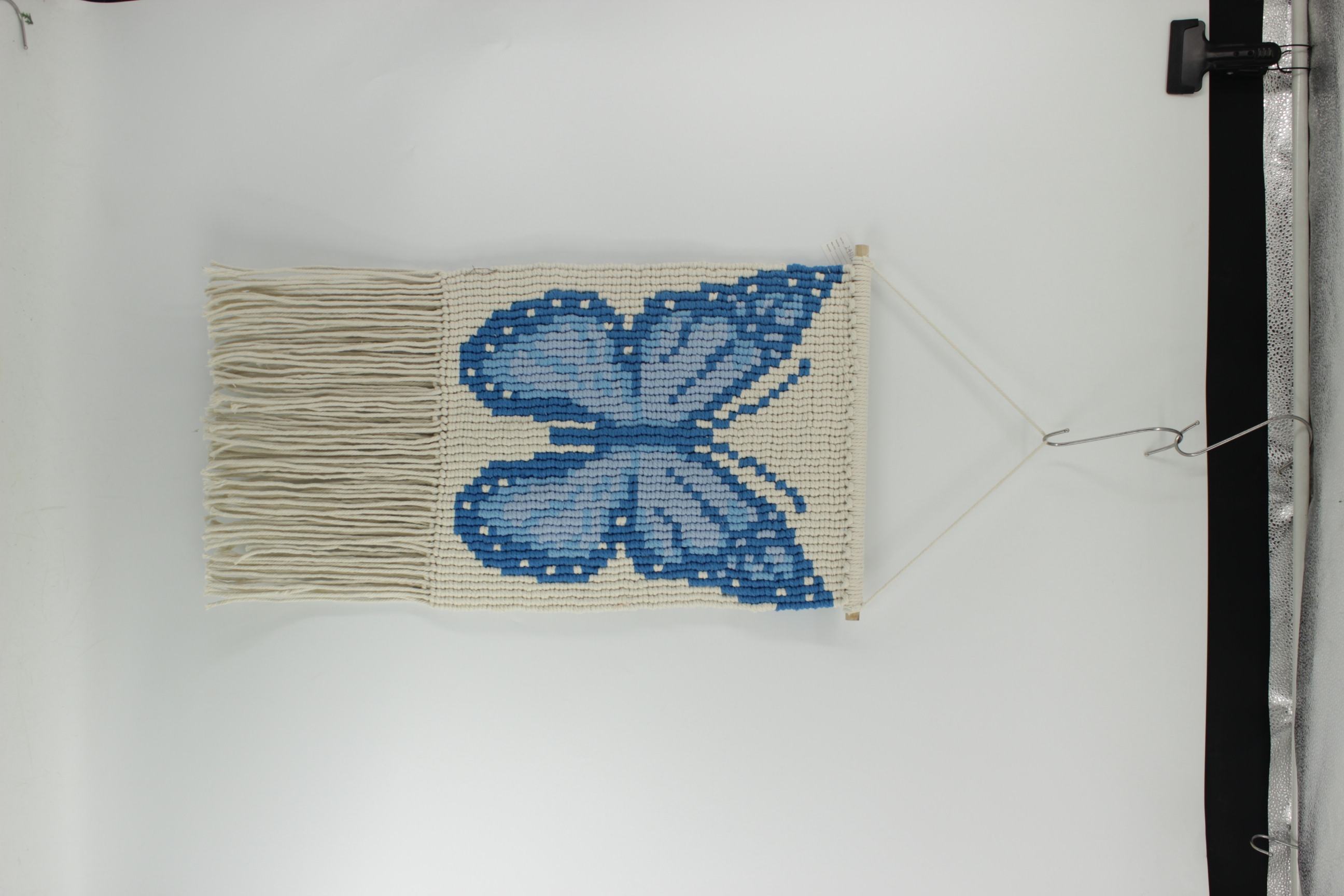 Exquisite Butterfly Tapestry Crafts Bedroom Wall Decor for Girlfriend Macrame Artwork