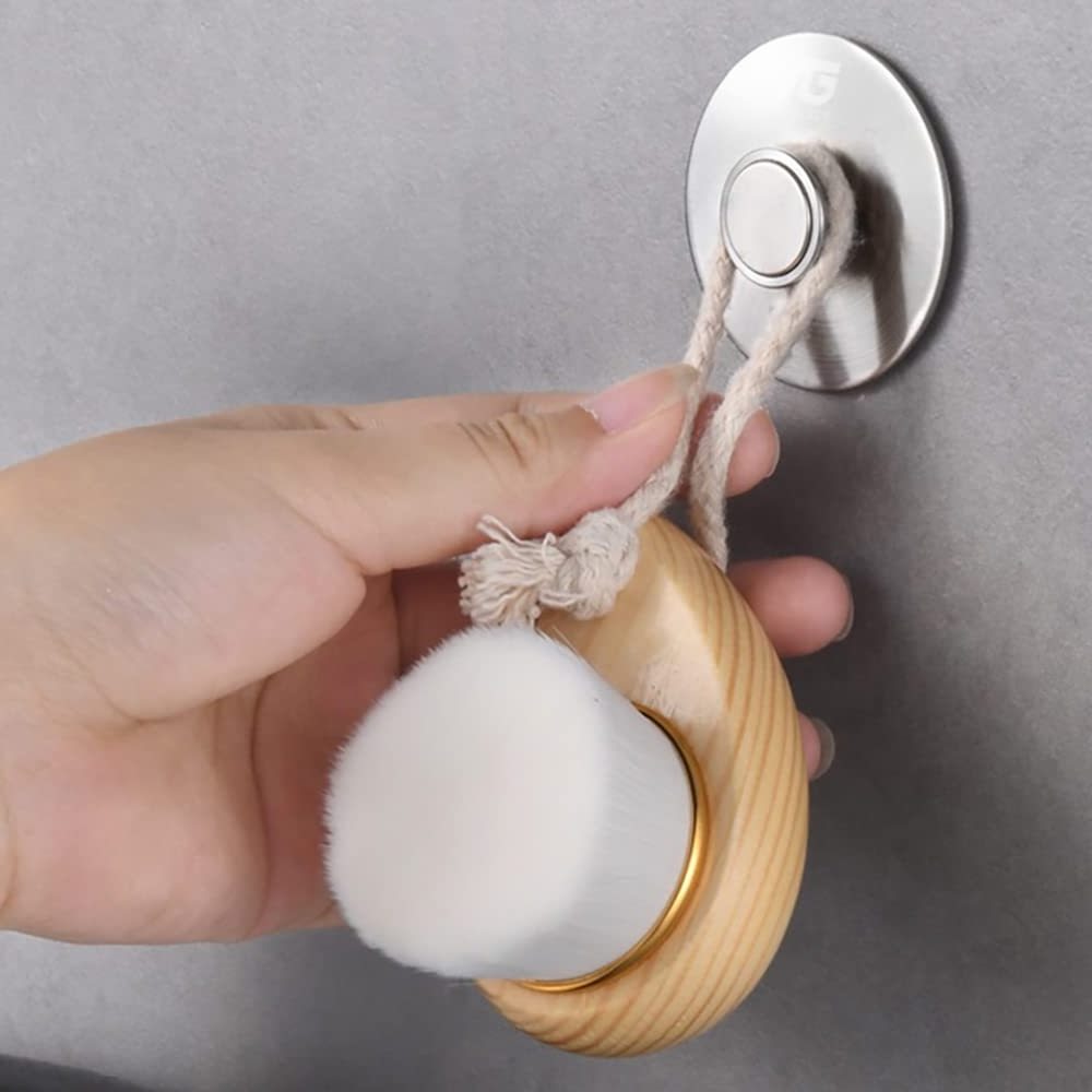 Magnetic Soap Holder Suction Cups Towel Hook Wall Mounted Shelves for Storage Kitchen Bath Stainless Steel Hooks