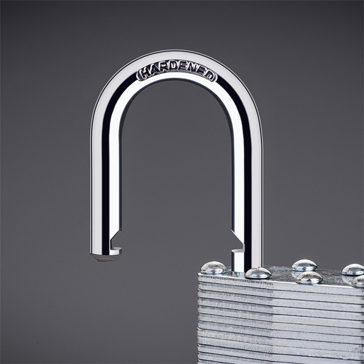 High Security Plastic Cover Dustproof Pad Lock Waterproof Laminated Safety Padlock