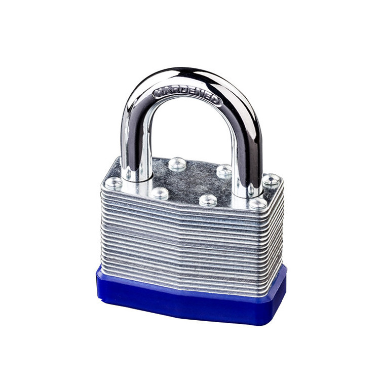 High Security Plastic Cover Dustproof Pad Lock Waterproof Laminated Safety Padlock